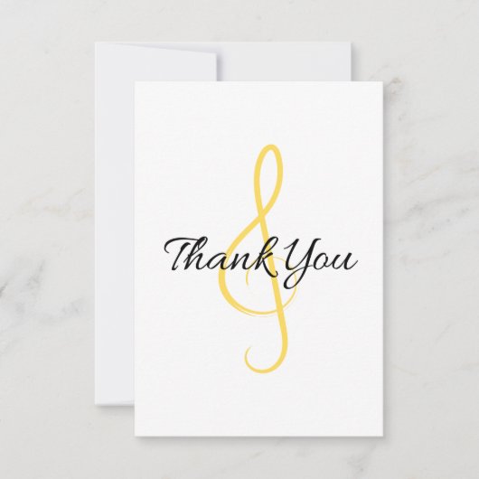 ミュージカルサンキューカード1 サンキューカード (正面)