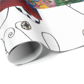 ミュージカルサンタと雪だるまクリスマスパーティー ラッピングペーパー (ロールコーナー)