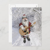 ミュージカルサンタクロース遊のクリスマスソング シーズンポストカード (正面/裏面)