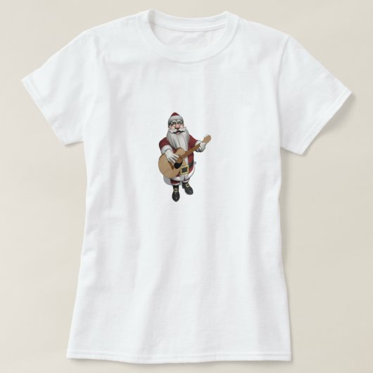 ミュージカルサンタクロース遊のクリスマスソング Tシャツ (デザイン正面)