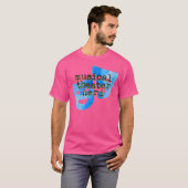 ミュージカルシアターおたくマスク俳優歌手 Tシャツ (正面フル)