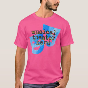 ミュージカルシアターおたくマスク俳優歌手 Tシャツ