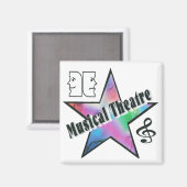 ミュージカルシアター磁石 マグネット (正面/裏面)