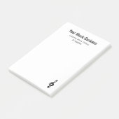 ミュージカルシンプルトレブルクレフ、 音符記号プロフェッショナルミュージシャン ポストイット (アングル)