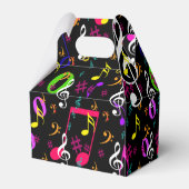 ミュージカルシンボルパターンデザイン フェイバーボックス (裏面サイド)