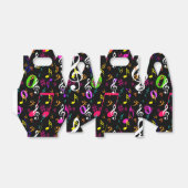 ミュージカルシンボルパターンデザイン フェイバーボックス (折り畳みなし)