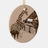 ミュージカルジラフ遊グランピアノ セラミックオーナメント (右)
