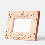 ミュージカルスコアデザイン レーザー彫刻フレーム (左)