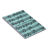 ミュージカルスコアノートブック ノートブック (右側)