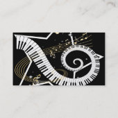 ミュージカルスターゴールデンノートミュージック 名刺 (裏面)