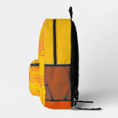 ミュージカルステップシトラスジャムバックパック プリントバックパック (右)