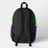 ミュージカルステップス王室の- Dance Backpack プリントバックパック (裏面)