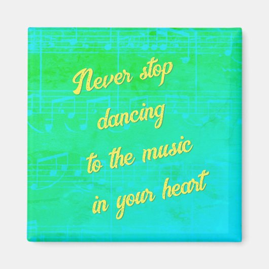 ミュージカルステップ – シーサイドスウェイマグネット マグネット (正面)