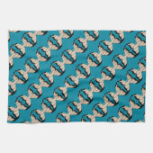 ミュージカルチョウキッチンタオル キッチンタオル (横)