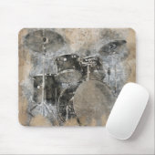 ミュージカルドラムキット。 マウスパッド (マウス)