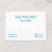 ミュージカルドラムズピアノ鍵音楽 名刺 (裏面)