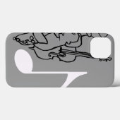 ミュージカルノートとバンド Case-Mate iPhoneケース (裏面 (横))