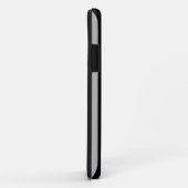 ミュージカルノートの個人用ストライプ設定 Case-Mate iPhoneケース (裏面/右)