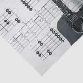 ミュージカルノートギターティッシュペーパー 薄葉紙 (詳細)