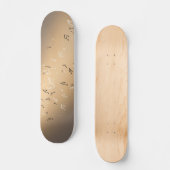 ミュージカルノートゴールデングロースケートボード スケートボード (正面)