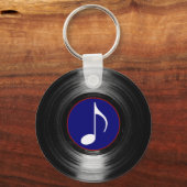 ミュージカルノートビニル キーホルダー (正面)