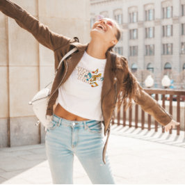 ミュージカルノート日最高の日Tシャツ Tシャツ