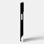 ミュージカルノート(黒の名前をカスタムする付き) Case-Mate iPhoneケース (裏面 / 右)