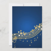 ミュージカルハーツ ブライダルシャワー 招待状 (裏面)