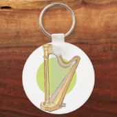 ミュージカルハープ キーホルダー (正面)