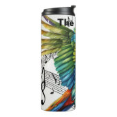 ミュージカルパーソナライズされたのオウム・タンブラー タンブラー (回転左)