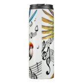 ミュージカルパーソナライズされたのオウム・タンブラー タンブラー (裏面)