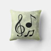 ミュージカルパーソナライズされたマトリアーチマザー クッション (裏面)