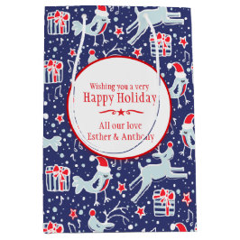 ミュージカルパーソナライズされた抱き枕 ミディアムペーパーバッグ