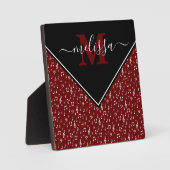 ミュージカルパーソナライズされた記号 フォトプラーク (正面)