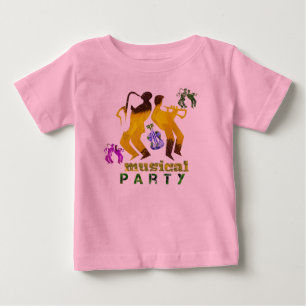 ミュージカルパーティー ベビーTシャツ