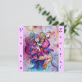 ミュージカルピエロ , ピンクと青 招待状 (スタンド正面)