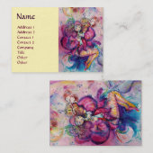 ミュージカルピエロ 名刺 (正面/裏面)