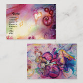 ミュージカルピンクピエロ 名刺 (正面/裏面)