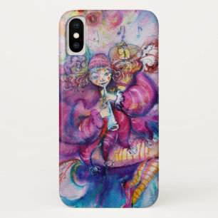 ミュージカルピンクピエロ iPhone X ケース