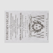 ミュージカルフラワーズバロイタリアンーク音楽デクページ 薄葉紙 (正面)