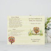 ミュージカルフラワーツリー結婚式 プログラム (スタンド正面)