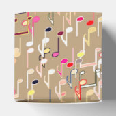 ミュージカルプリント数々の- taupe tan, フェイバーボックス (上部)