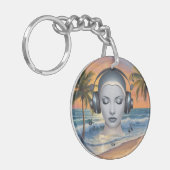 ミュージカルヘッドホン キーホルダー (正面左)