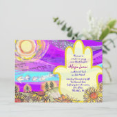 ミュージカルヘムザバーバルミツワー招待状招待状 招待状 (スタンド正面)