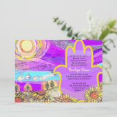 ミュージカルヘムザベビーネーミング招待状ヘブライ語 招待状 (スタンド正面)