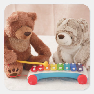 ミュージカルベア スクエアシール