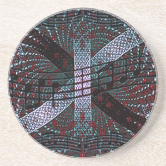 ミュージカルホリデーフラクタルアート コースター (正面)