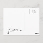 ミュージカルマトリョーシカ人形はがき ポストカード (裏面)