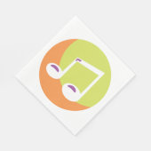 ミュージカルメモアイコン スタンダードランチョンナプキン (角)