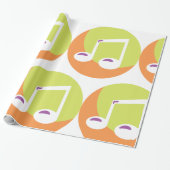 ミュージカルメモアイコン ラッピングペーパー (アンロールド)